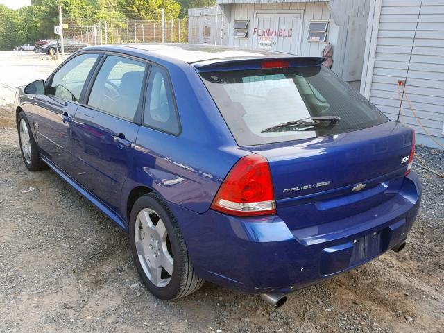 1G1ZW67167F195478 - 2007 CHEVROLET MALIBU MAX 蓝色 照片 3