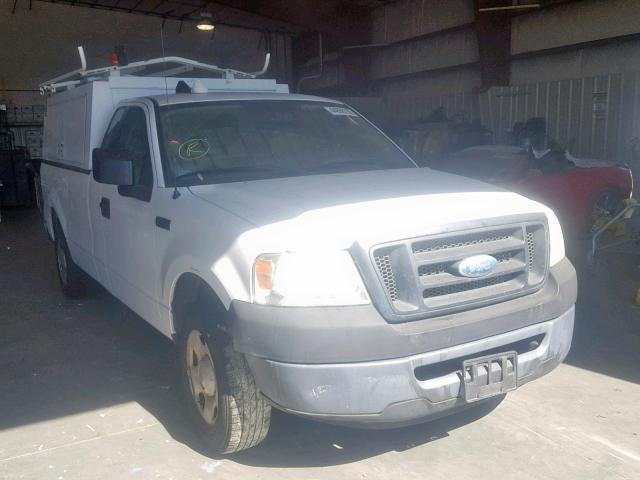 1FTRF12248KB94879 - 2008 FORD F150 WHITE photo 1