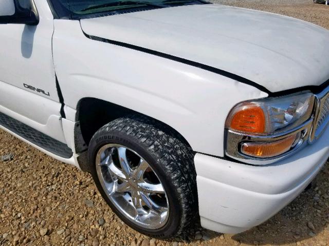 1GKEK63U12J190779 - 2002 GMC DENALI WHITE photo 9