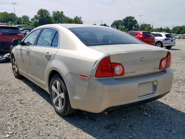 1G1ZC5EU9BF122730 - 2011 CHEVROLET MALIBU 1LT 金色 照片 3