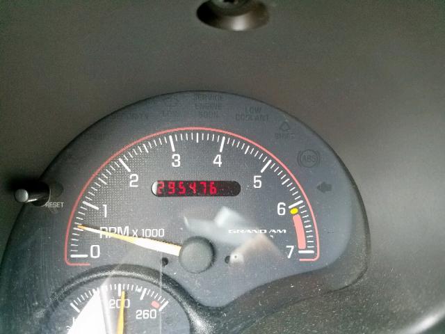 1G2NF52T21M654814 - 2001 PONTIAC GRAND AM S MAROON photo 8