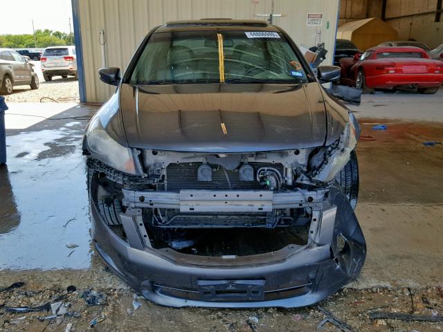 1HGCP36888A051471 - 2008 HONDA ACCORD EXL SILVER photo 9