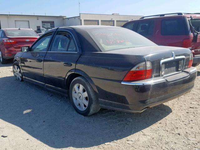 1LNHM86S05Y618812 - 2005 LINCOLN LS 黑色 照片 3