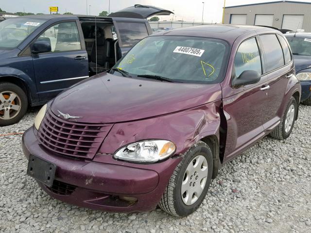 3C8FY78G23T549122 - 2003 CHRYSLER PT CRUISER PURPLE photo 2