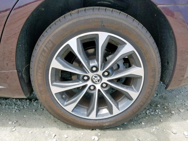 4T1BK1EB5JU289143 - 2018 TOYOTA AVALON XLE BURGUNDY photo 9
