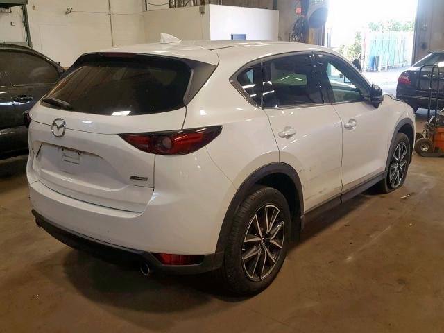 JM3KFBDL9H0208131 - 2017 MAZDA CX-5 GRAND WHITE photo 4