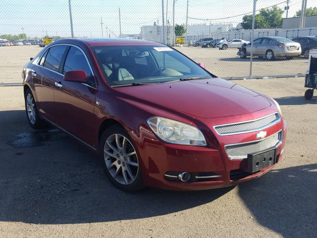 1G1ZK57708F208396 - 2008 CHEVROLET MALIBU LTZ RED photo 1