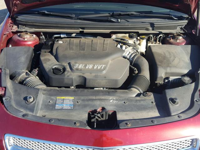 1G1ZK57708F208396 - 2008 CHEVROLET MALIBU LTZ RED photo 7