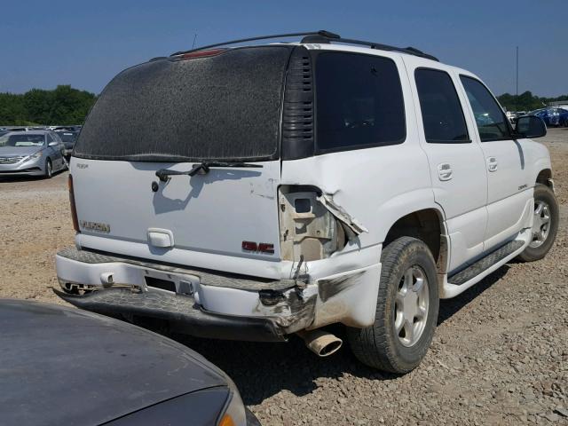 1GKEK63U11J241664 - 2001 GMC YUKON DENA WHITE photo 4