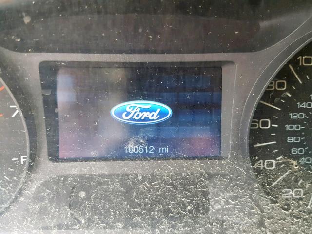 2FMDK3JCXDBA31696 - 2013 FORD EDGE SEL BLACK photo 8