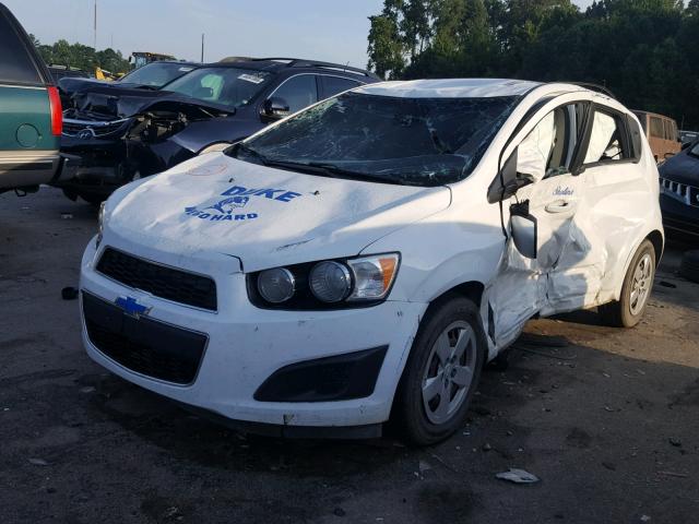 1G1JA6SH4D4176760 - 2013 CHEVROLET SONIC LS 白色 照片 2