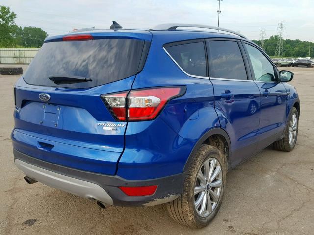 1FMCU9J97JUB30883 - 2018 FORD ESCAPE TIT BLUE photo 4