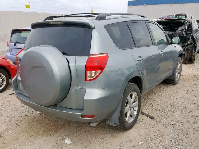 JTMBK31V085066416 - 2008 TOYOTA RAV4 LIMIT GREEN photo 4