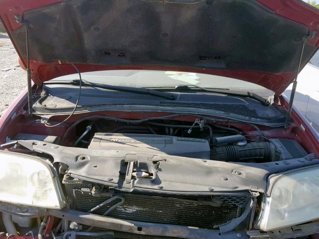 2HNYD18602H522979 - 2002 ACURA MDX TOURIN MAROON photo 7