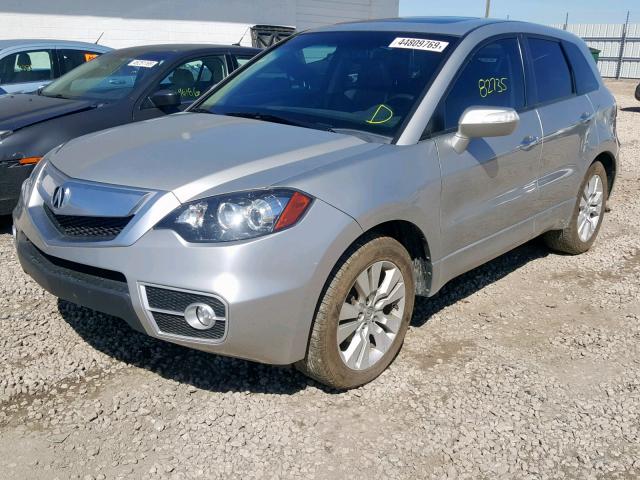 5J8TB1H58BA005555 - 2011 ACURA RDX TECHNO SILVER photo 2