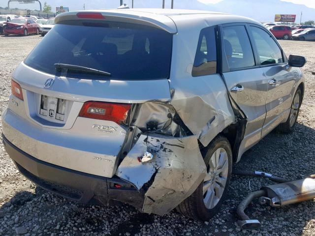 5J8TB1H58BA005555 - 2011 ACURA RDX TECHNO SILVER photo 4