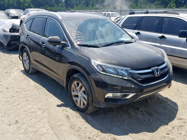 2HKRM3H79FH523687 - 2015 HONDA CR-V EXL BROWN photo 1