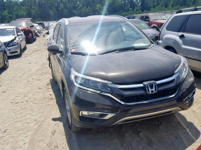 2HKRM3H79FH523687 - 2015 HONDA CR-V EXL BROWN photo 9