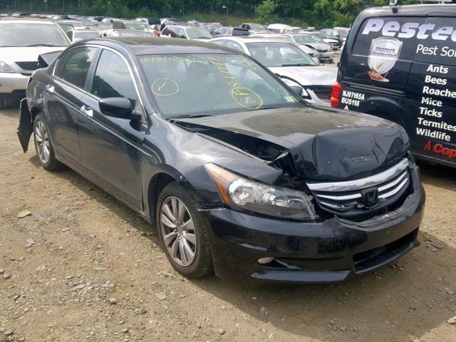 1HGCP3F89CA017824 - 2012 HONDA ACCORD EXL BLACK photo 1