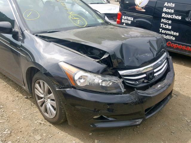 1HGCP3F89CA017824 - 2012 HONDA ACCORD EXL BLACK photo 9