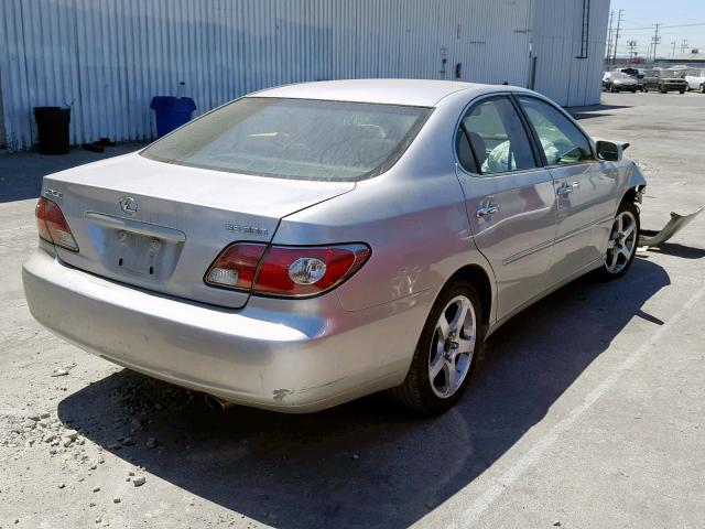 JTHBF30G425006507 - 2002 LEXUS ES 300 SILVER photo 4