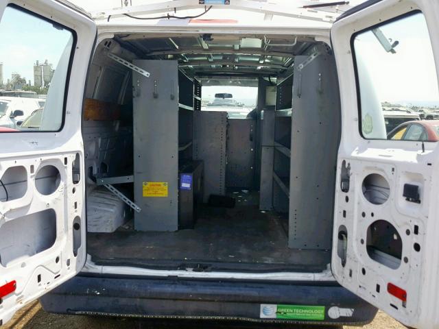 1FTNE2EL1ADA08074 - 2010 FORD ECONOLINE WHITE photo 6