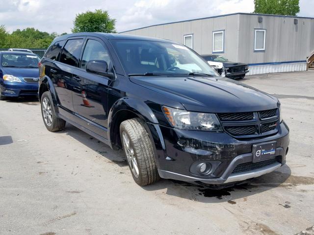 3C4PDDEGXJT514765 - 2018 DODGE JOURNEY GT BLACK photo 1