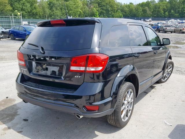 3C4PDDEGXJT514765 - 2018 DODGE JOURNEY GT BLACK photo 4