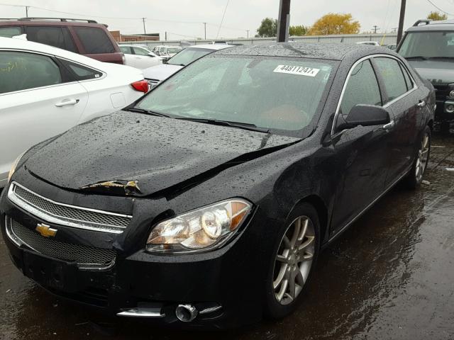 1G1ZE5E7XA4113257 - 2010 CHEVROLET MALIBU LTZ BLACK photo 2