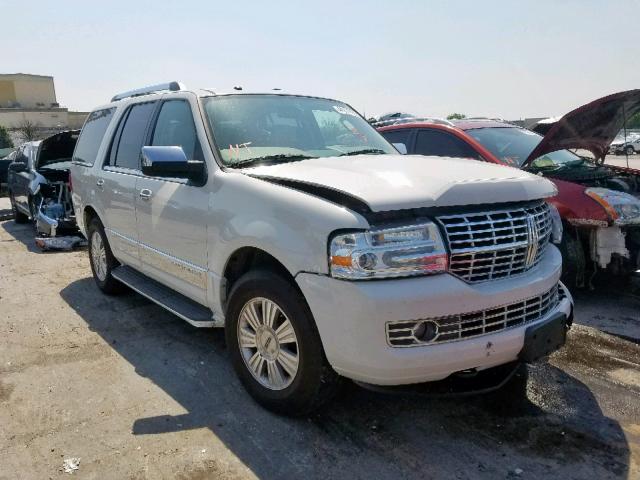 5LMFU28588LJ14261 - 2008 LINCOLN NAVIGATOR WHITE photo 1