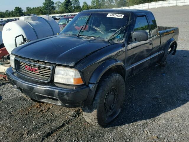 1GTCT19W4Y8163118 - 2000 GMC SONOMA BLACK photo 2