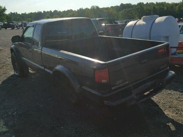 1GTCT19W4Y8163118 - 2000 GMC SONOMA BLACK photo 3