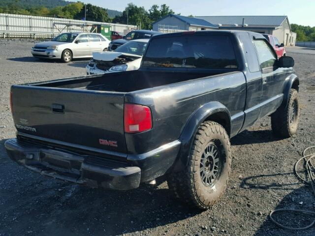 1GTCT19W4Y8163118 - 2000 GMC SONOMA BLACK photo 4