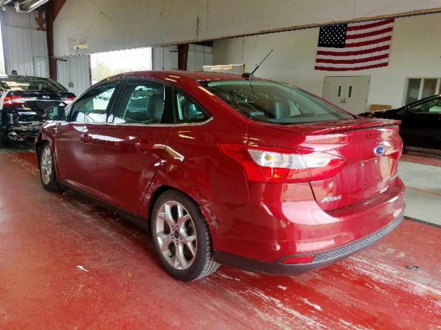 1FADP3J2XEL347085 - 2014 FORD FOCUS TITA RED photo 3