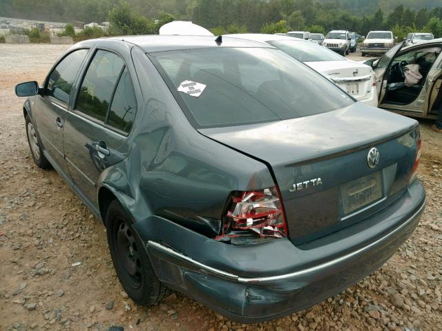 3VWRK69M94M103007 - 2004 VOLKSWAGEN JETTA GL GRAY photo 3