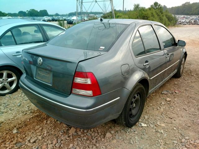 3VWRK69M94M103007 - 2004 VOLKSWAGEN JETTA GL GRAY photo 4