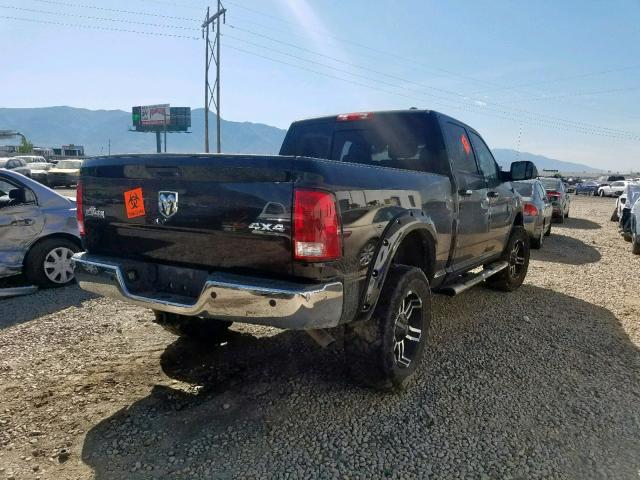 3C6TD5DTXCG113254 - 2012 DODGE RAM 2500 S BLACK photo 4