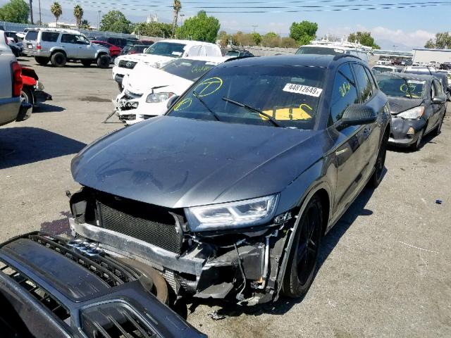 WA1C4AFY0J2188295 - 2018 AUDI SQ5 PRESTI GRAY photo 2