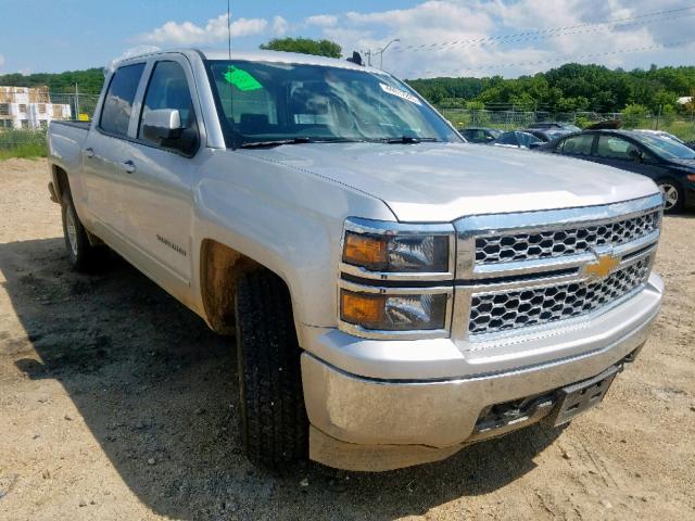 3GCUKREC5FG105592 - 2015 CHEVROLET SILVERADO SILVER photo 1