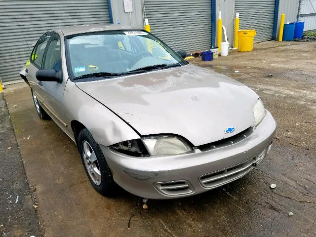 1G1JF5240Y7258062 - 2000 CHEVROLET CAVALIER L TAN photo 1