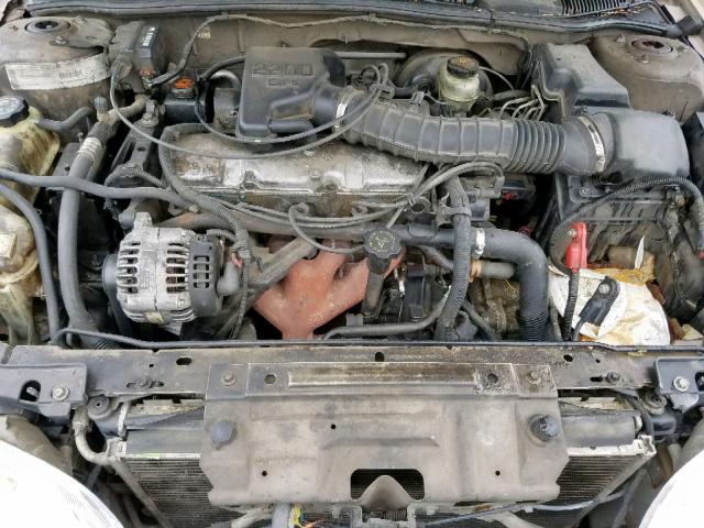 1G1JF5240Y7258062 - 2000 CHEVROLET CAVALIER L TAN photo 7