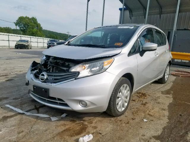 3N1CE2CP8GL396083 - 2016 NISSAN VERSA NOTE SILVER photo 2