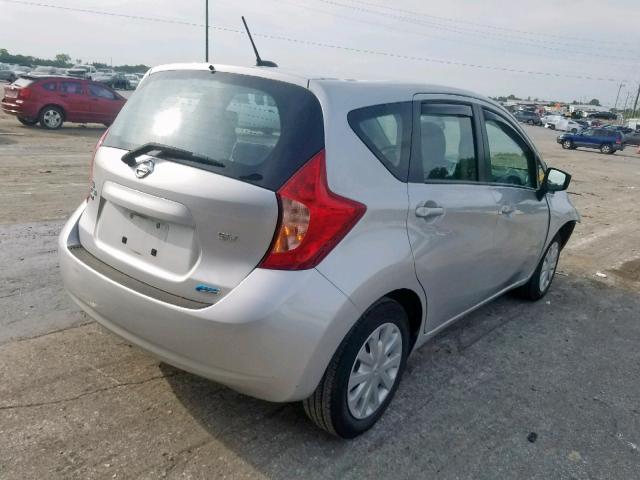 3N1CE2CP8GL396083 - 2016 NISSAN VERSA NOTE SILVER photo 4