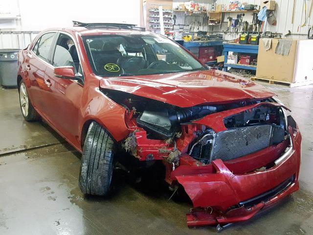 1G11J5SX3DF187299 - 2013 CHEVROLET MALIBU LTZ წითელი ფოტო 1