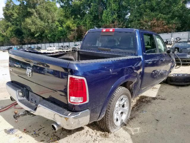 1C6RR6NT7ES198291 - 2014 RAM 1500 LARAM BLUE photo 4