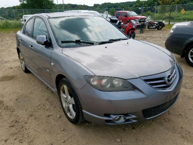 JM1BK323661422109 - 2006 MAZDA 3 S GRAY photo 1