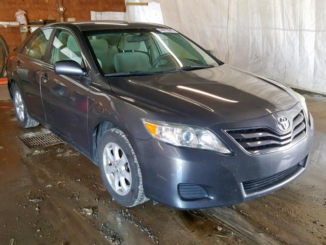 4T1BF3EK8AU572555 - 2010 TOYOTA CAMRY BASE GRAY photo 1