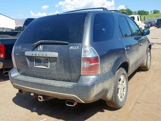 2HNYD18626H526473 - 2006 ACURA MDX TOURIN CHARCOAL photo 4