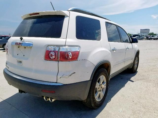 1GKER13798J156185 - 2008 GMC ACADIA SLE WHITE photo 4