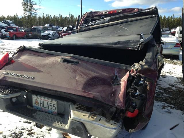 1GCDT19E078156189 - 2007 CHEVROLET COLORADO MAROON photo 3